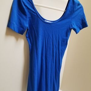 Forever 21 Royal Blue Bodycon Tunic Dress